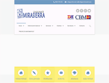 Tablet Screenshot of colegiomirasierra.es
